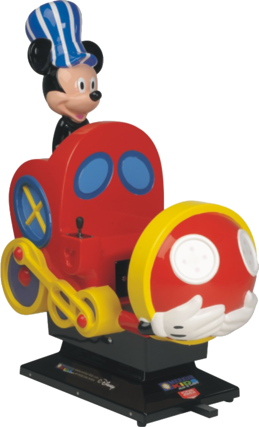 mickey mouse train driver