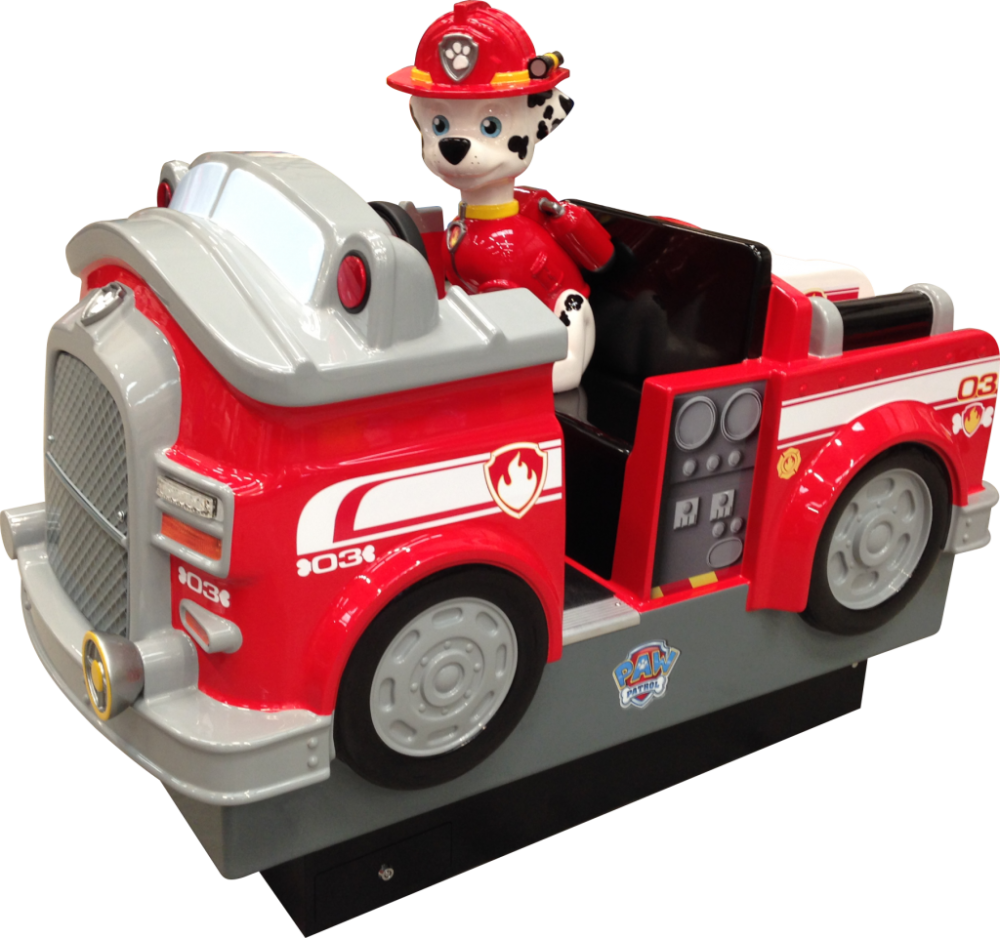 paw patrol fire truck water cannon